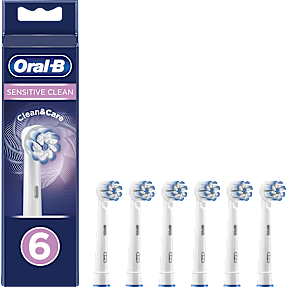Oral-B Sensitive Clean tandbørstehoveder 6-pak