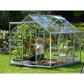 Venus 5000 drivhus - aluminium