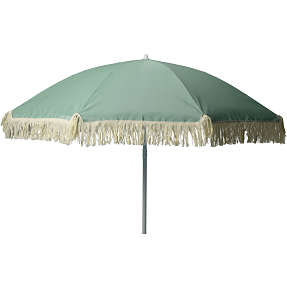 Porto strandparasol Ø 155 cm - grøn. Med tilt-funktion.