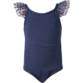 VRS børne badedragt str. 134/140 - blå