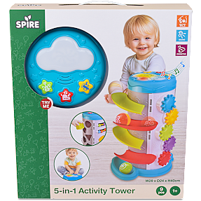 Spire 5-i-1 aktivitetstårn