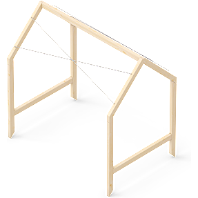 Højbedsdrivhus - natur