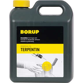 Kemikalier mineralsk terpentin 2,5 liter