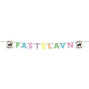 Fastelavn guirlande 3 meter