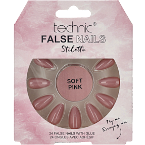 Kunstige negle Soft Pink