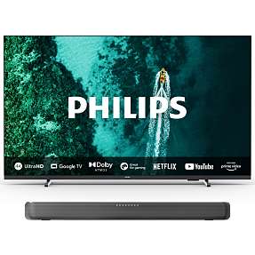 Philips 50" TV 50PUS7409 + TAB5109 Soundbar