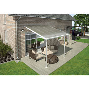 Feria terrasseoverdækning 3x3,05 meter hvid 9,1 m2