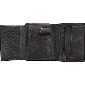 Herre skindpung - sort