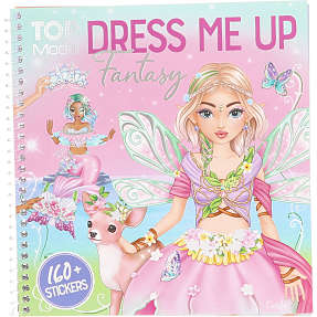 TOPModel Dress me up fantasy stickersbog