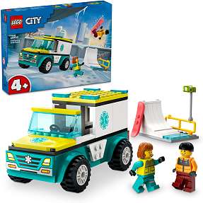 LEGO City Ambulance og snowboarder 60403