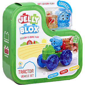 Jelly blox traktorsæt 12 dele