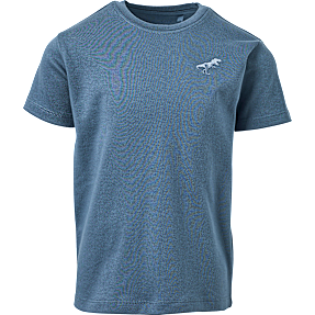 VRS børne T-shirt str. 134/140 - blå