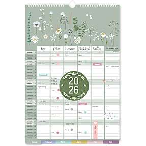 Familiekalender 2026 - blomster