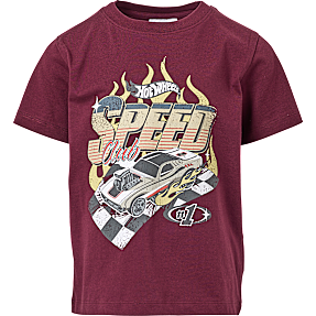 Hot Wheels T-shirt str. 86/92 - bordeaux