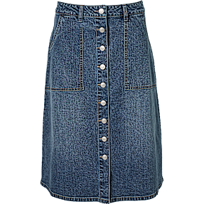 VRS dame nederdel str. 44 - blå