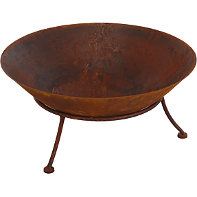 Lund bålfad jern - rust look