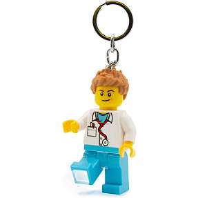 LEGO® LED Nøglering Mandelig Doktor