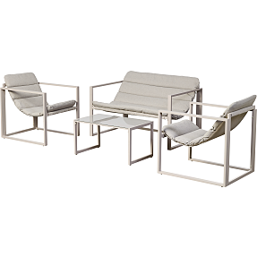 Sheffield loungesæt - sandy grey