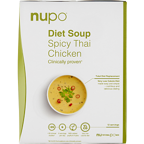 Thai inspireret kyllingesuppe til vægtkontrol