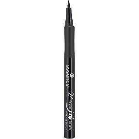Flydende eyeliner 01 Intense Black