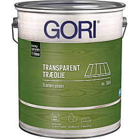 Gori 304 transparent træolie 5 liter - farveløs