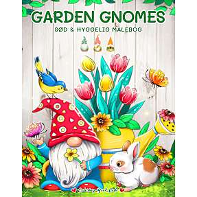 Garden Gnomes - Coloring Book Café