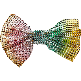 CBYH børne hårspænde med sløjfe - multifarvet