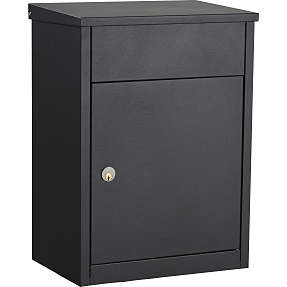 Allux pakkepostkasse model 500 - sort