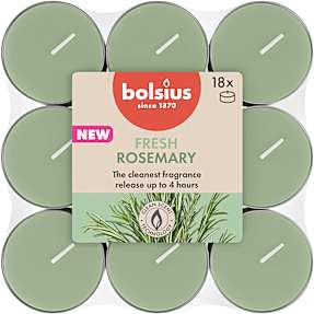 Bolsius fyrfadslys 18-pak - grøn