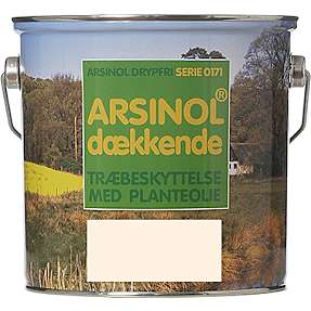 Arsinol træbeskyttelse dækkende 2,5 liter - Antracit grå