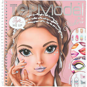 TOPModel Glitter Queen Dress Me Up Face stickerbog