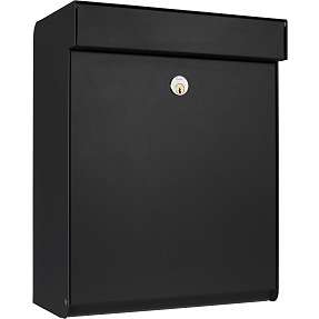 Allux postkasse model grundform - sort