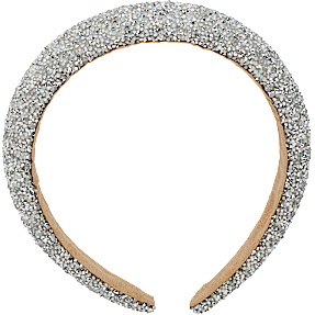 CBYH dame hårbøjle - sølvfarvet