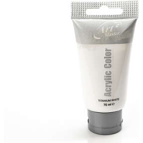 Artmaster acrylic 75ml titanium white
