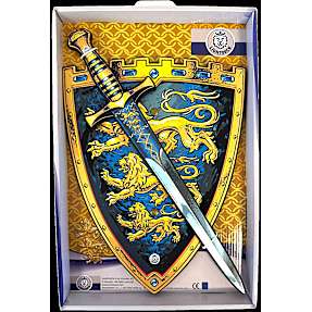 Liontouch løvesæt sværd og skjold i skum