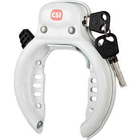 CSI ringlås - hvid