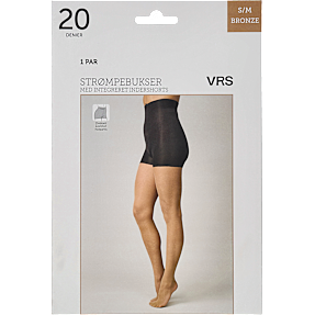 VRS dame strømpebukser str. S/M - sort