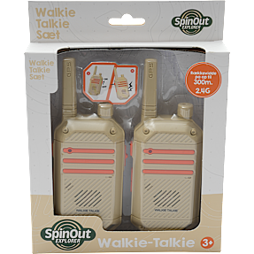 SpinOut explorer walkie talkie sæt - grøn