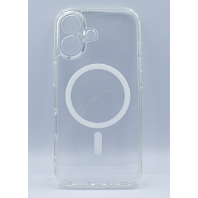 iPhone 16 MagSafe cover silikone - transparent