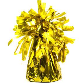 Ballonvægt lille - guldfarvet