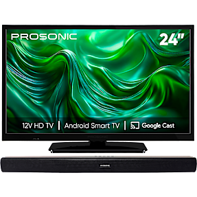 Prosonic 24" LED TV 24HA5025-12V + SB-300 soundbar