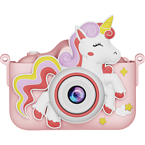 MiniLens digital kamera - lyserød