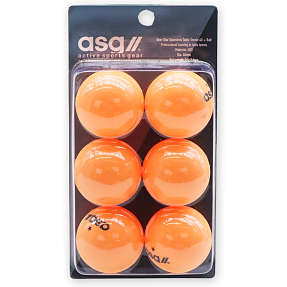 ASG Bordtennisbolde 6-pak - orange