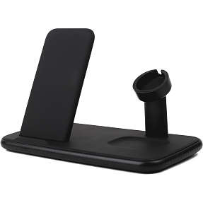 GEAR Trådløs Tripple QI Lader USB-C