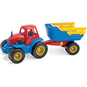 Dantoy traktor m. trailer