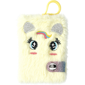 DanPen Junior mini notesbog med hanger - gul