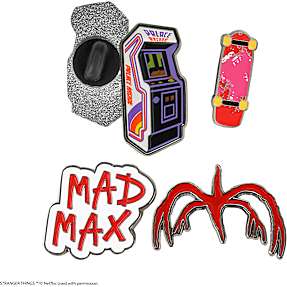 Stranger Things sæt af 4 Pins - sæson 2