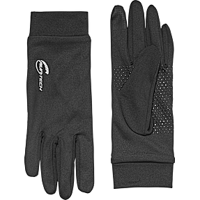 Runtech unisex løbehandsker str. S - sort