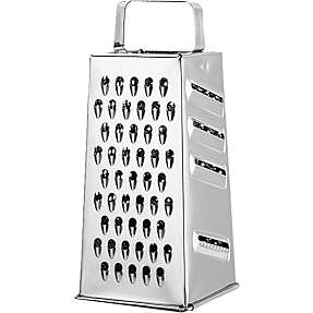 Køkkenchef stående rivejern