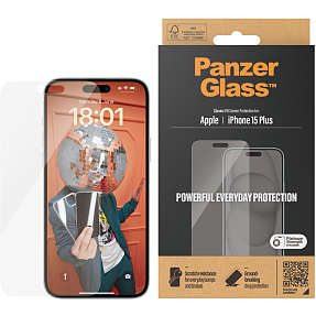 PanzerGlass skærmbeskyttelse iPhone 15 Plus